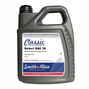 Select SAE 30 Detergent Free Engine Oil 5LT